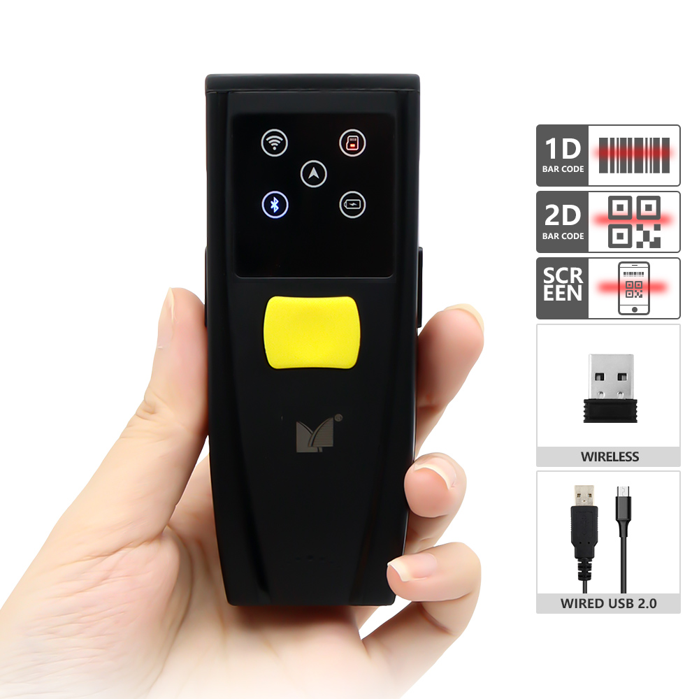 GT-780K 2D Portable Bluetooth Barcode Scanner