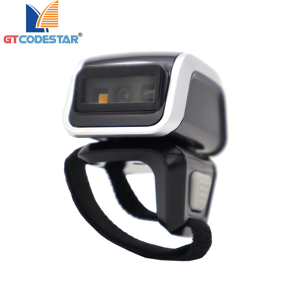 GT-S102 2D Bluetooth Wireless Wearable Barcode Scanner