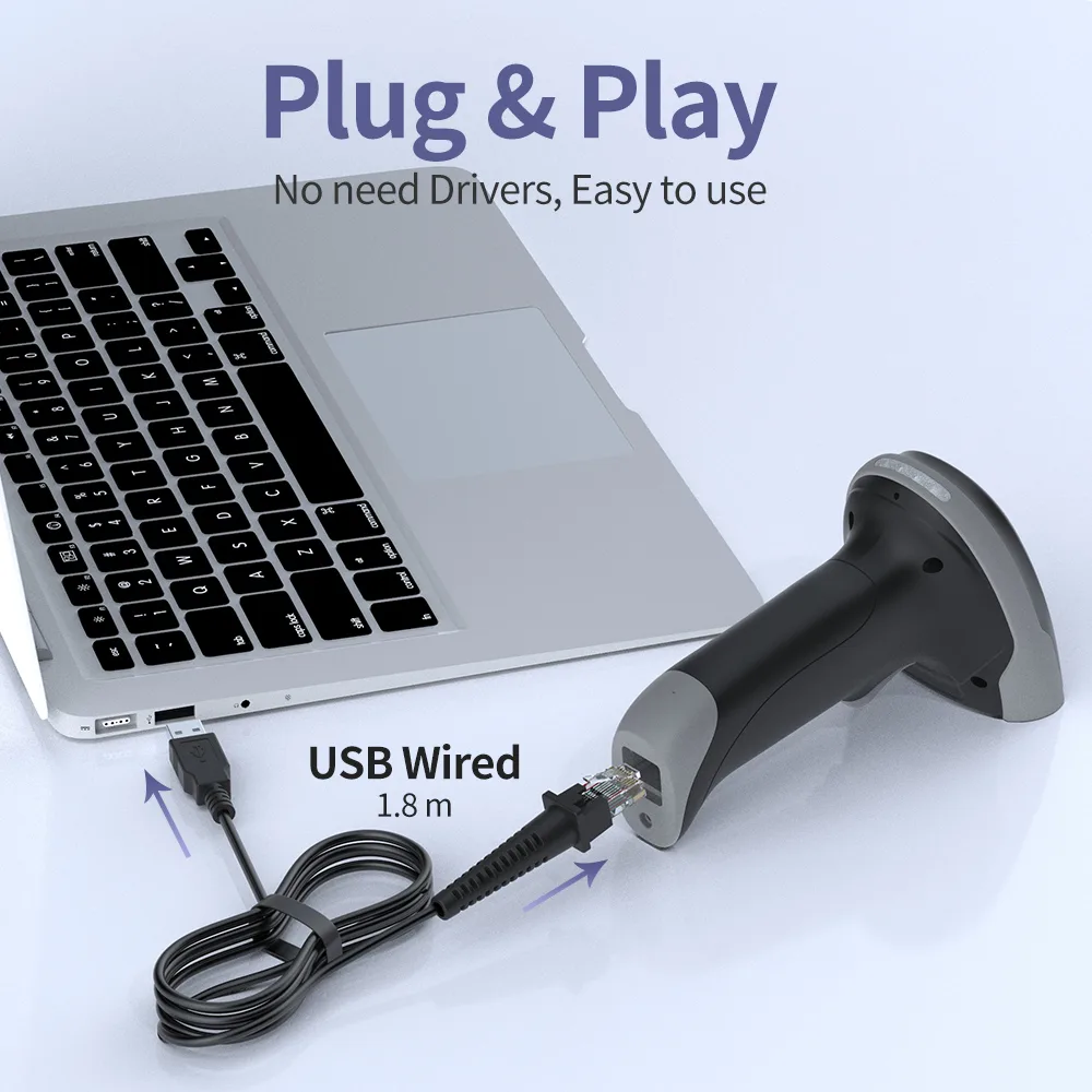 X-1500 2D Wired Handhold Barcode Scanner