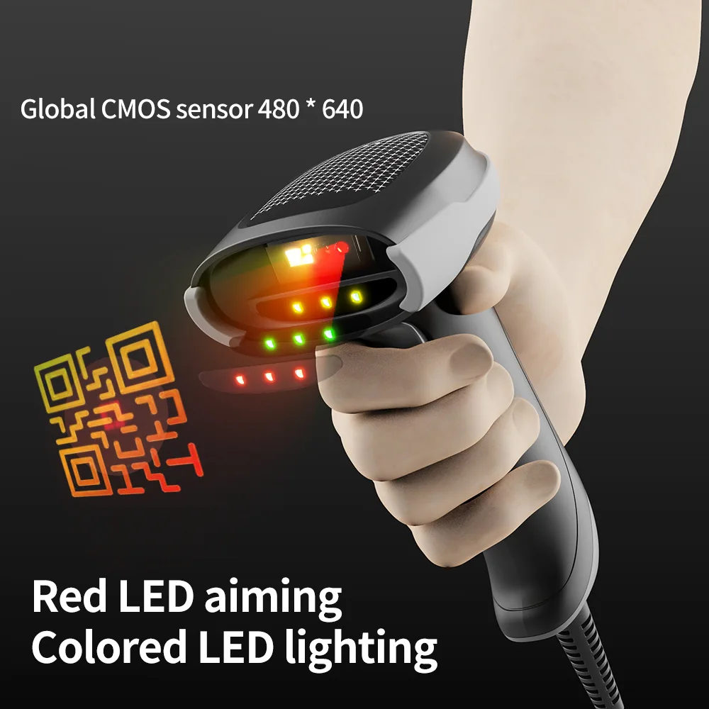 X-1500 2D Wired Handhold Barcode Scanner