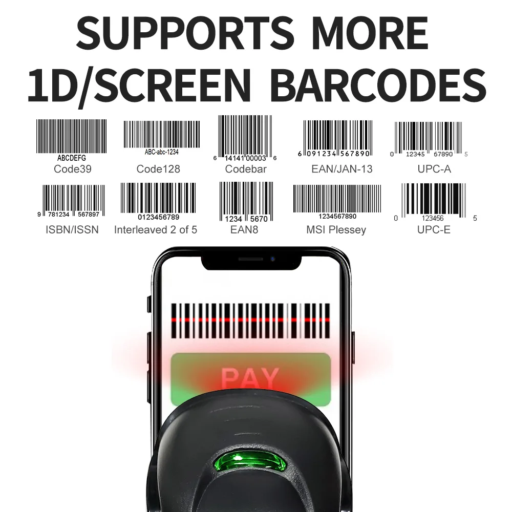 X-9700D CCD Wired Barcode Scanner