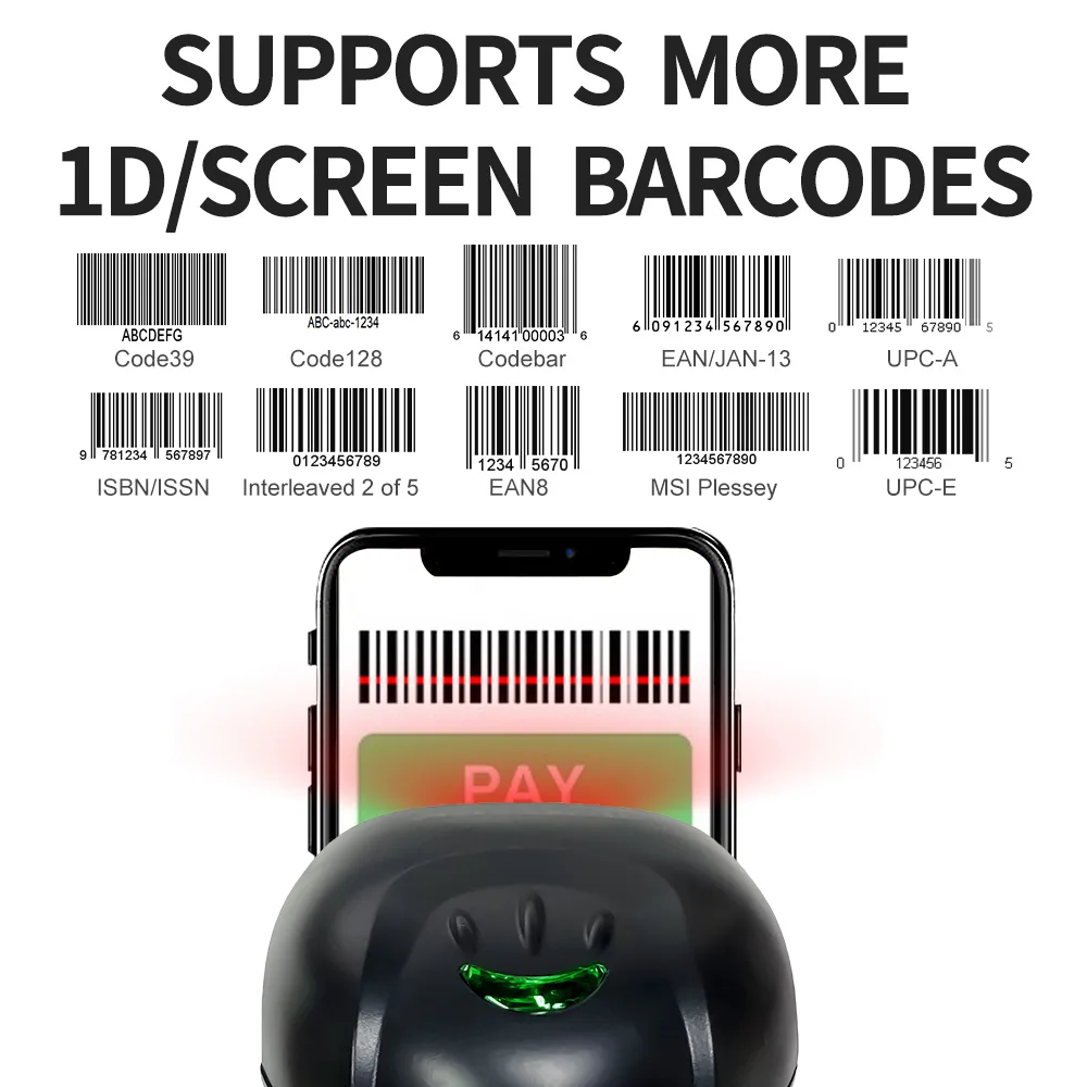 X-9700A CCD Wired Barcode Scanner