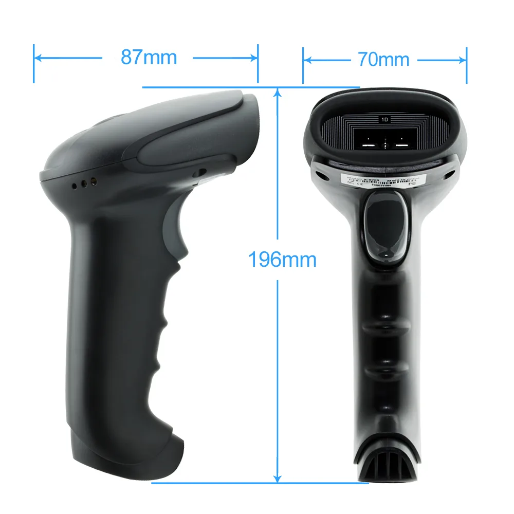 X-9700A CCD Wired Barcode Scanner