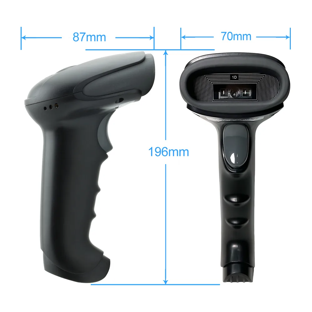X-9701B CCD Wireless Barcode Scanner