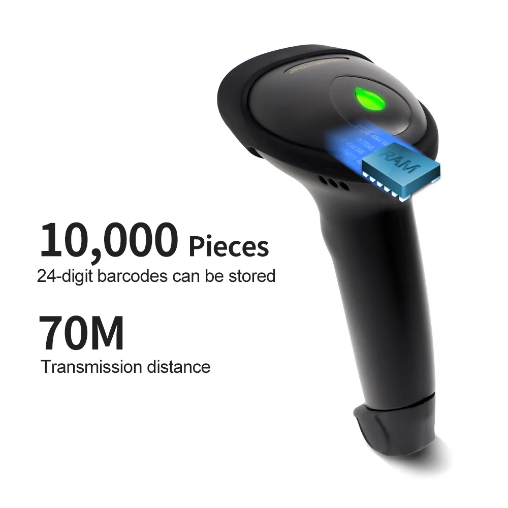 X-9201C CCD Wireless Barcode Scanner