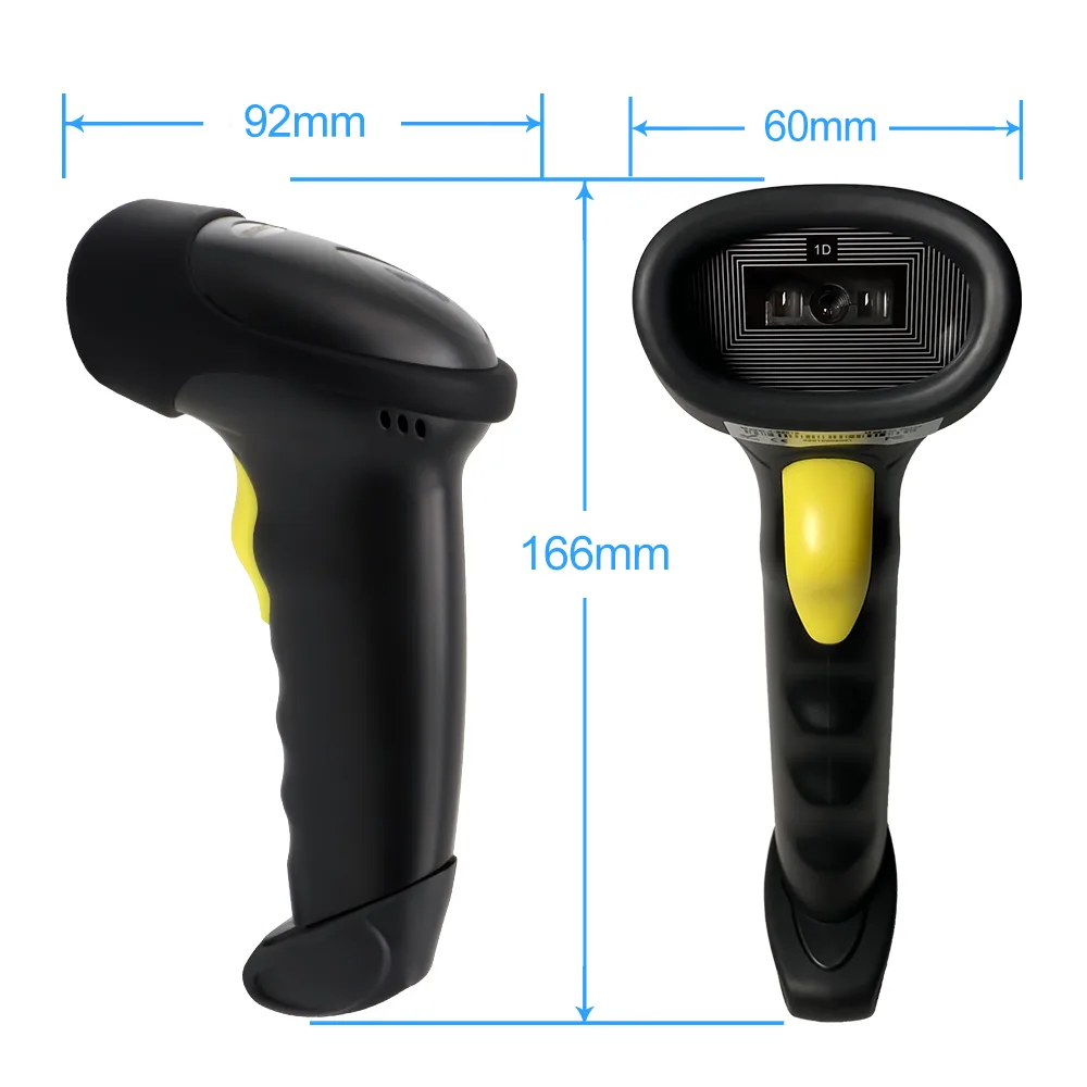 X-9201C CCD Wireless Barcode Scanner