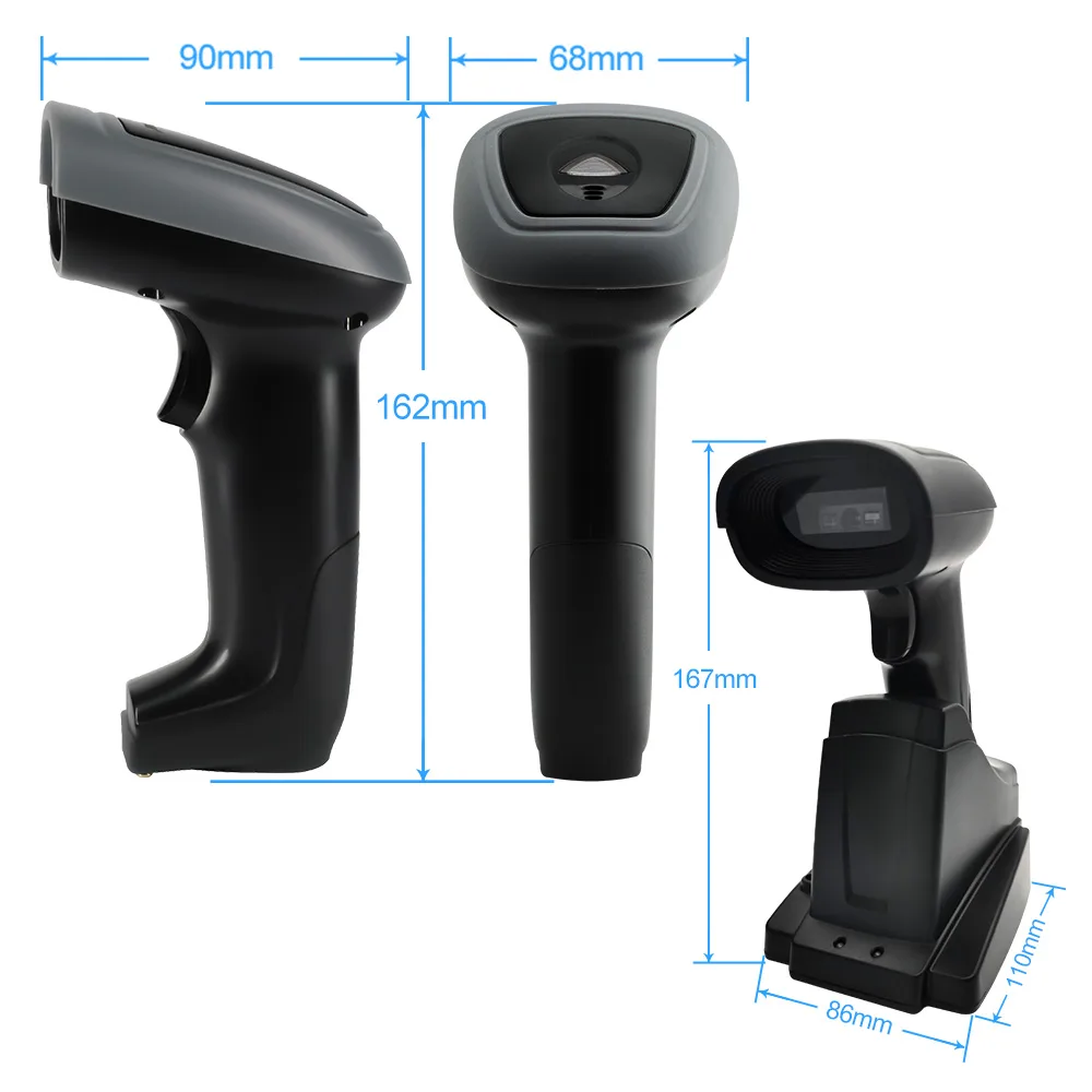 X-1901B CCD Wireless Barcode Scanner