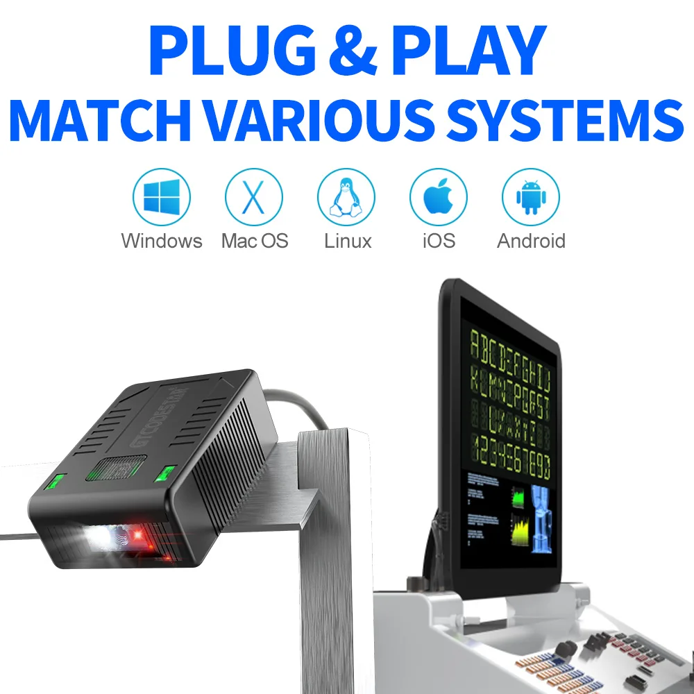 X-7200 Mini 2D Barcode Scanner