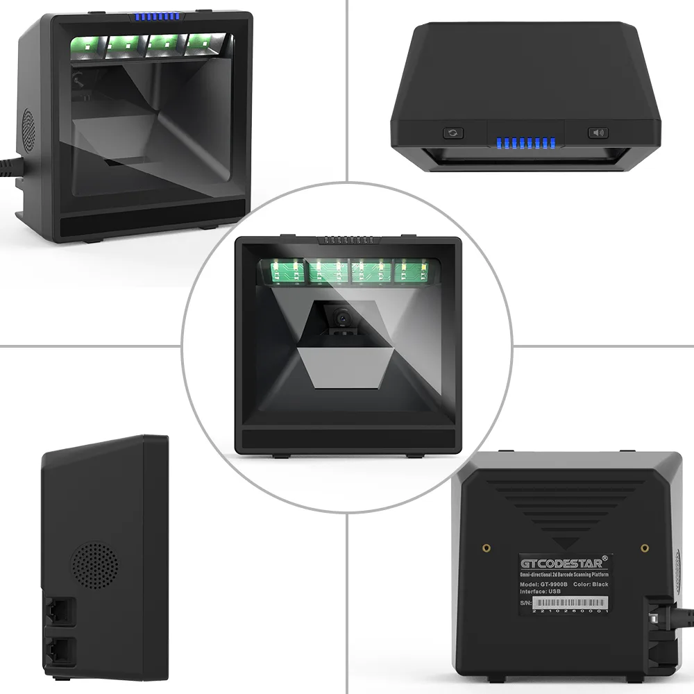 GT-9900 2D Desktop Wired Barcode Scanner