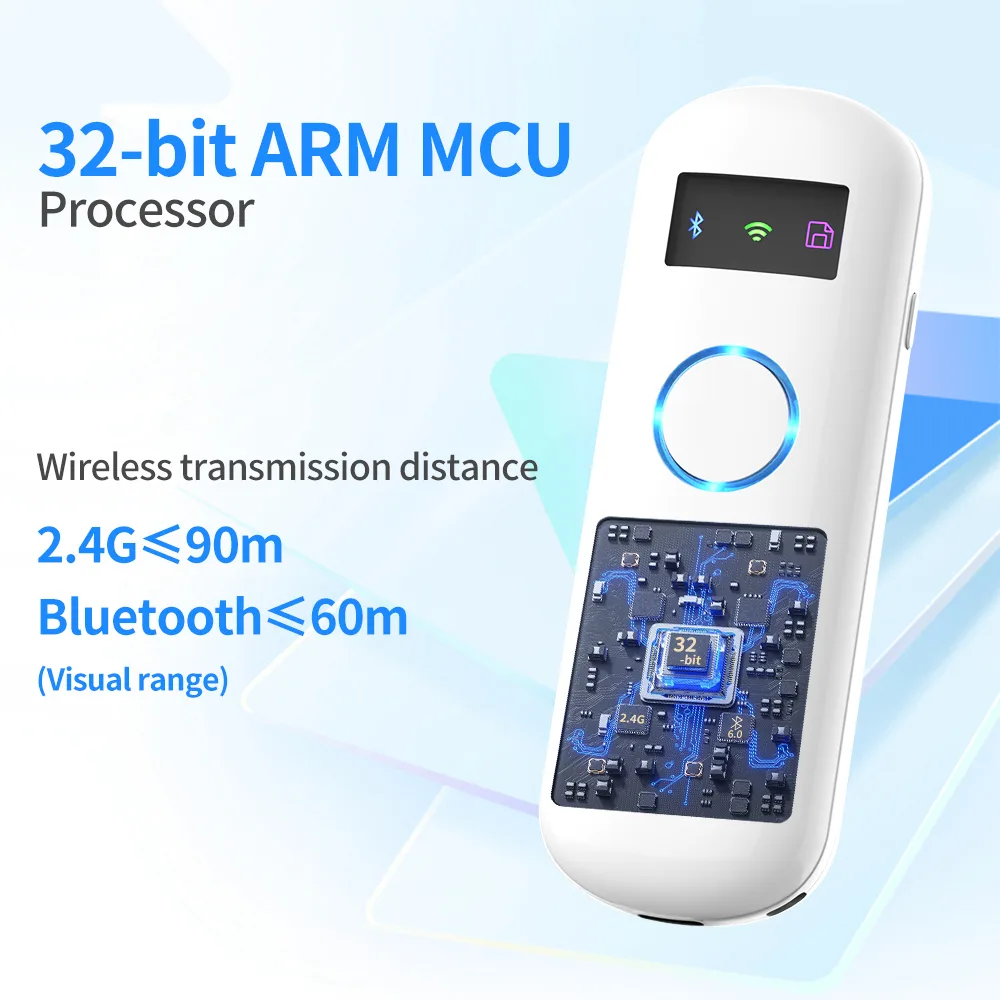 GT-3303 2D Wireless Portable Barcode Scanner