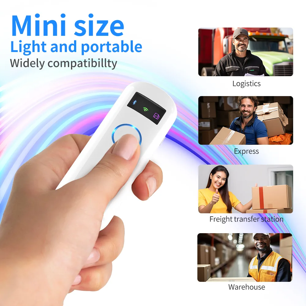 GT-3303 2D Wireless Portable Barcode Scanner