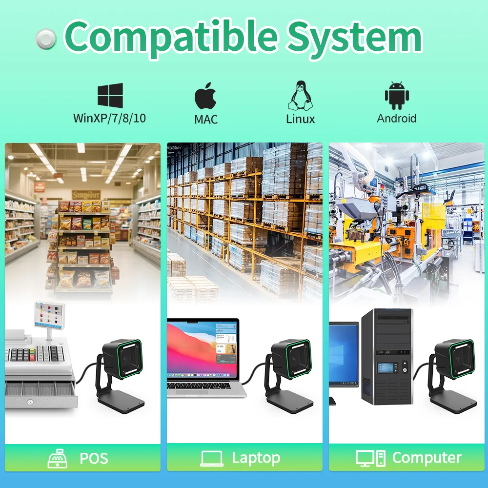 GT-8900A 2D Wired Barcode Scanning Platform