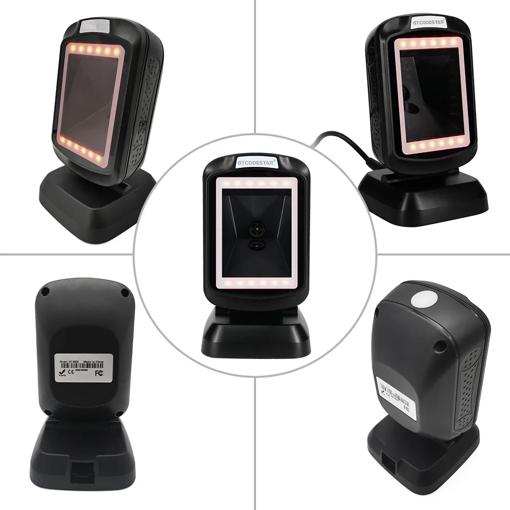 GT-9208 2D Desktop Wired Barcode Scanner