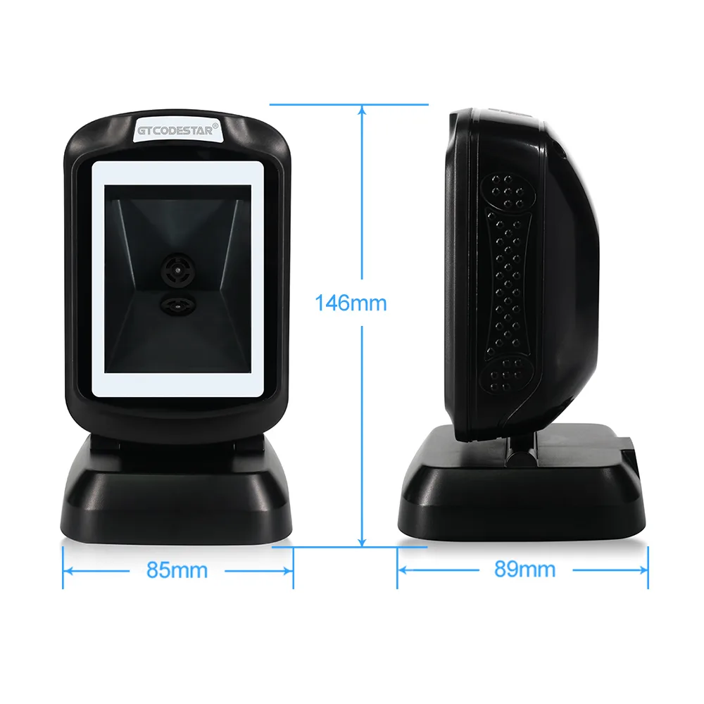 GT-9208 2D Desktop Wired Barcode Scanner