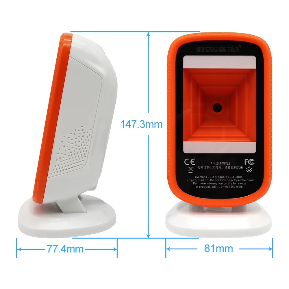 GT-9207A 2D Desktop Wired Barcode Scanner