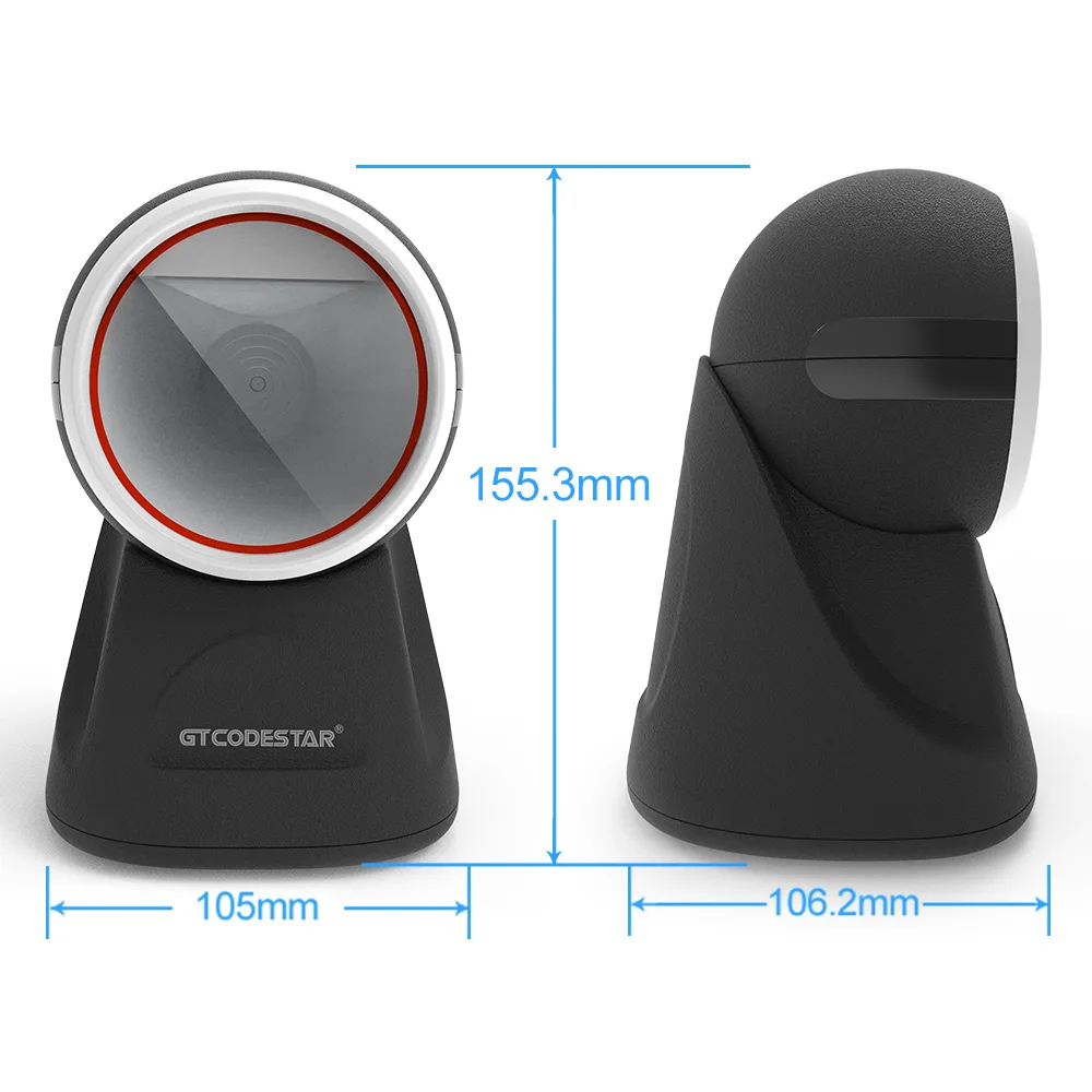 GT-8801 2D Desktop Wired Barcode Scanner
