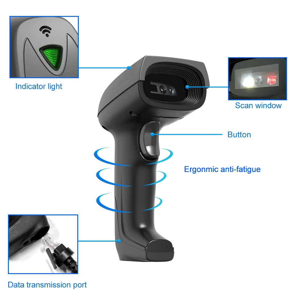 X-1800S 2D Wired Handhold Barcode Scanner