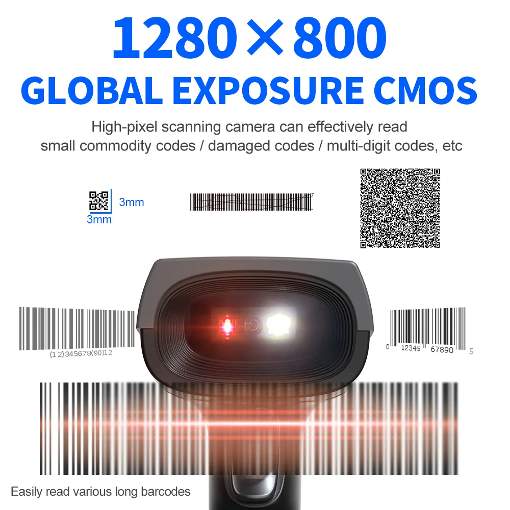 X-1800S 2D Wired Handhold Barcode Scanner