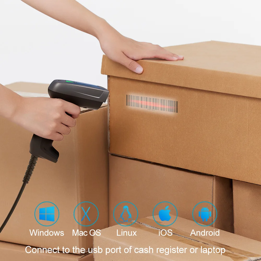 X-1800S 2D Wired Handhold Barcode Scanner