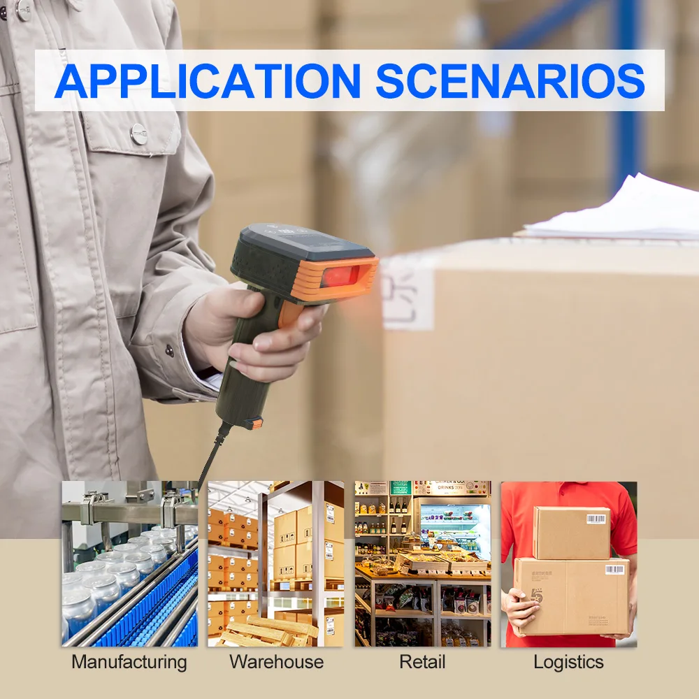 X-3301V 2D Wired Handhold Barcode Scanner