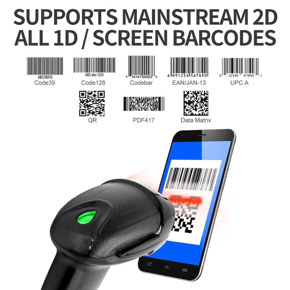 X-760H 2D Wired Handhold Barcode Scanner