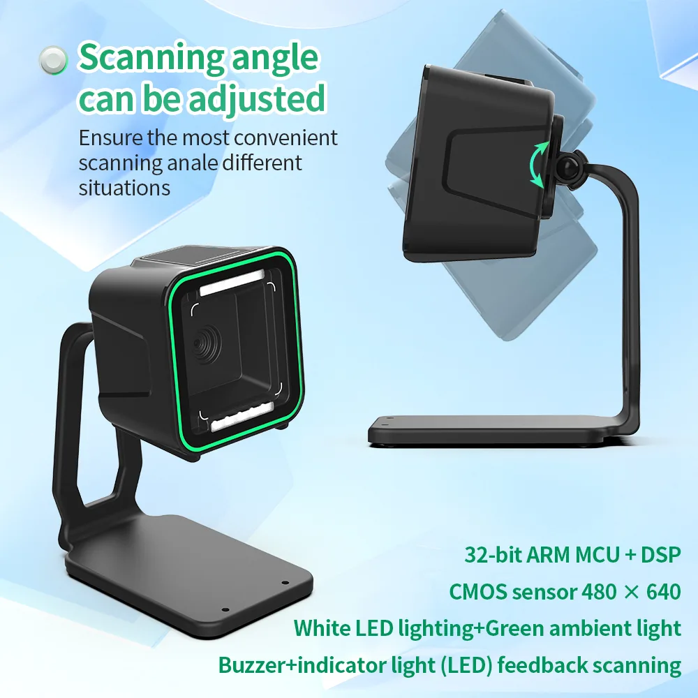 GT-8900A 2D Desktop Wired Barcode Scanner