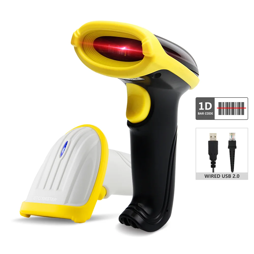 GT X-620E 1D Laser Wireless Handhold Barcode Scanner