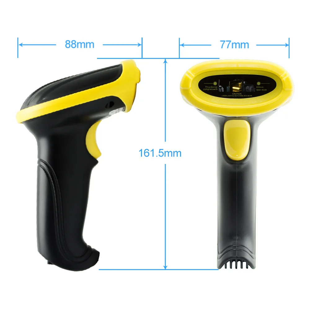 GT X-620E 1D Laser Wireless Handhold Barcode Scanner
